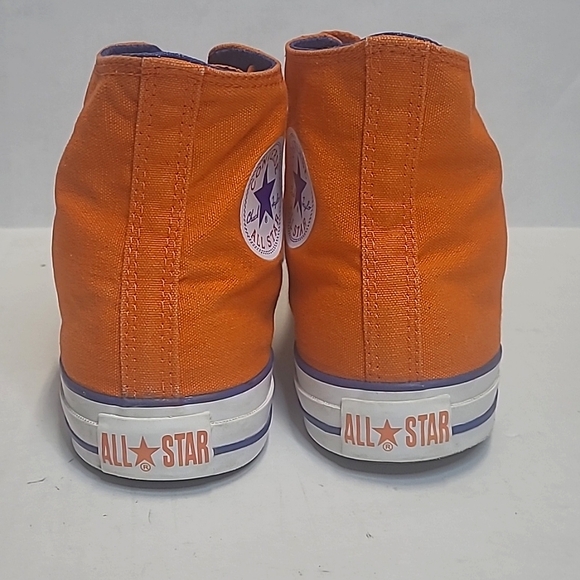 Orange and Blue Flip Down Converse - Picture 5 of 9